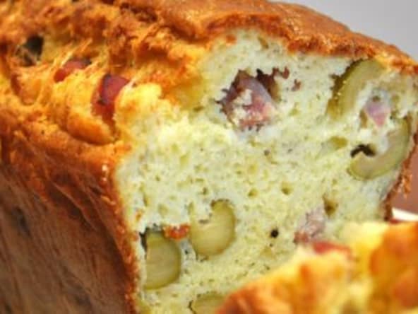 Cake aux olives et jambon au cookeo