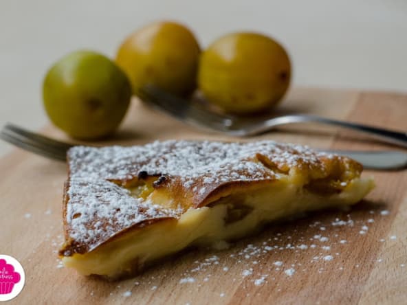 Clafoutis aux prunes - Cuisson à l'Omnicuiseur ou au four