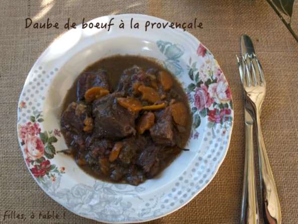 Daube de boeuf à la provençale