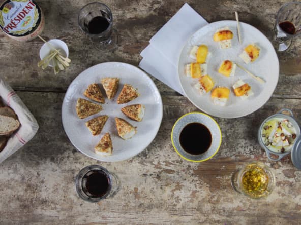 Le camembert apéro : trois recettes à découvrir