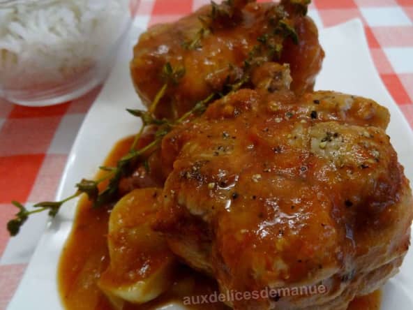 Paupiettes de veau à la sauce tomate aux oignons. Au Cookéo ou pas