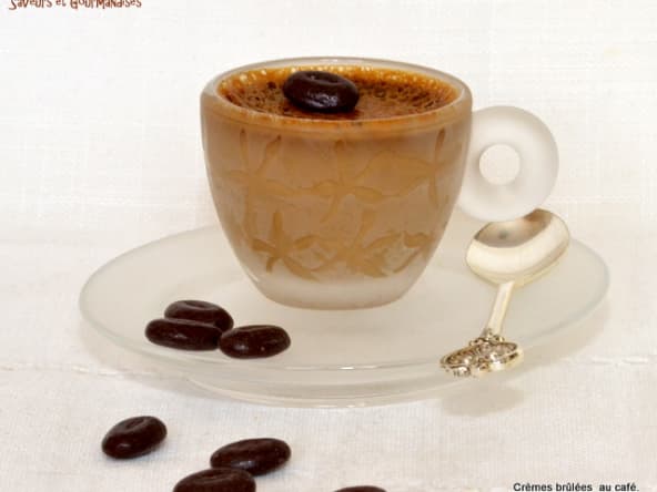 Crèmes brûlées au Café.