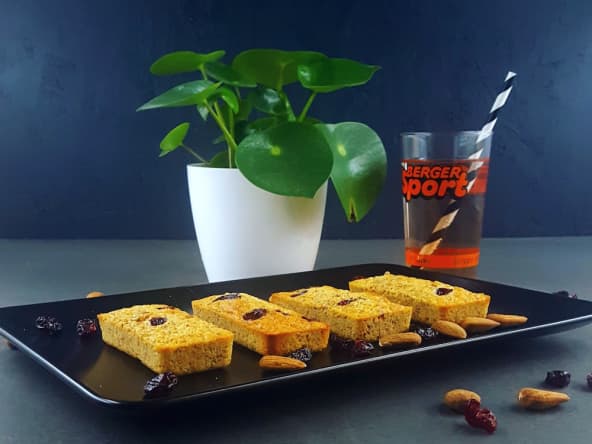 Financiers aux cranberries