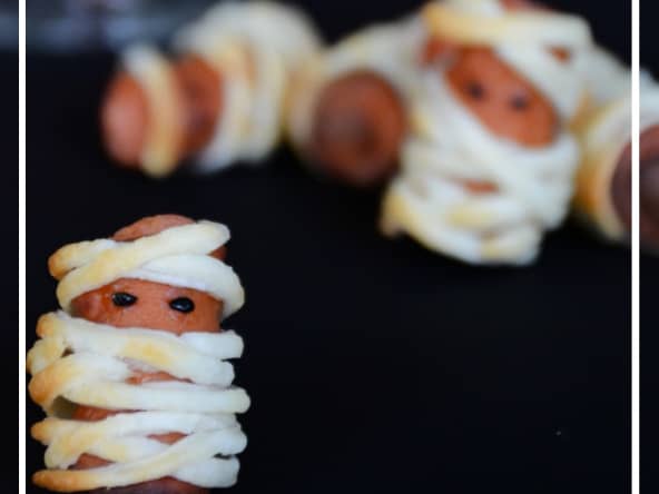 Knackis momies pour halloween