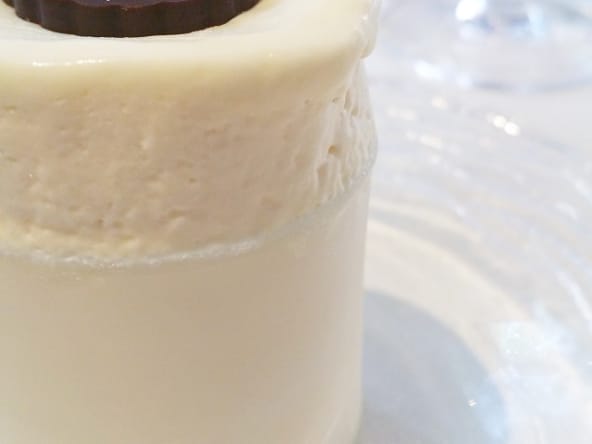 Soufflé glacé François Mitterrand à l'absinthe