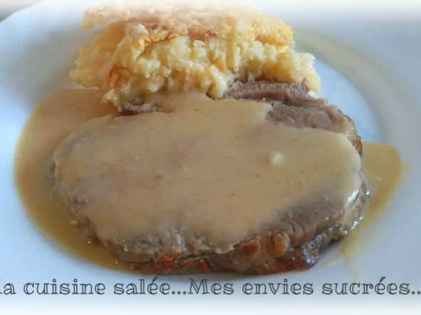 Rôti de porc sauce camembert 
