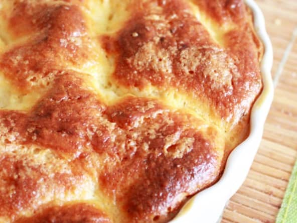 Tarte briochée au sucre