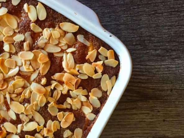 Gâteau d'Eve (pommes / amandes)