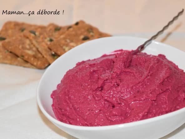 Houmous à la betterave