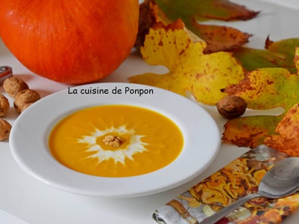Velouté potiron carotte 