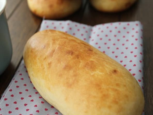 Pain au lait moelleux