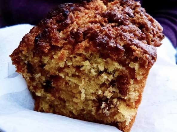 Crumbcake pommes, chocolat, spéculoos