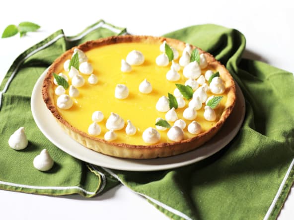 Tarte au citron meringuée 