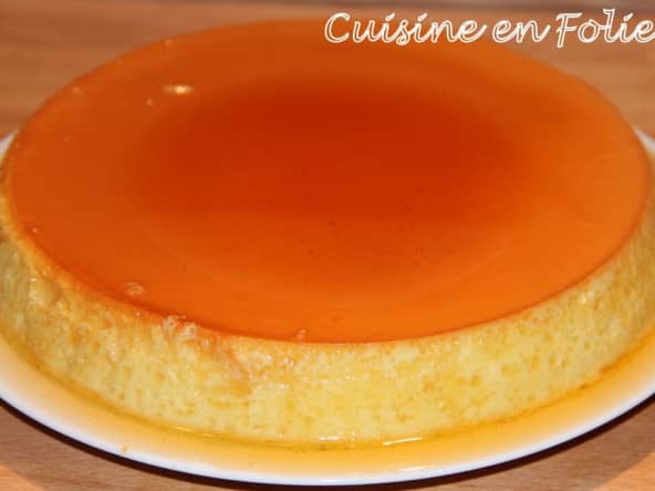 Crème renversée au caramel (flan aux oeufs)