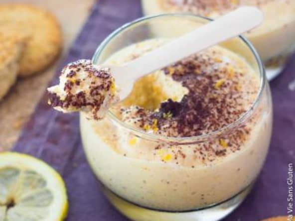 Tiramisu aux biscuits citron graines de chia