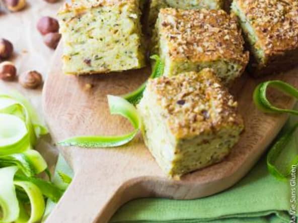 Moelleux aux courgettes et noisettes