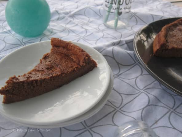 Gâteau mousseux au chocolat sans culpabilité