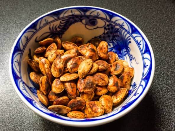 Rien ne se perd ! Graines de courge grillées