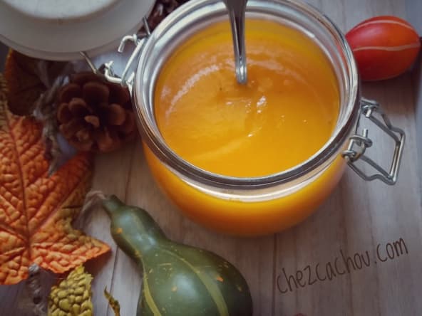 Velouté de citrouille au Cookeo