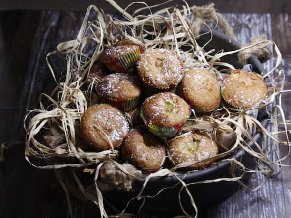 Muffins coco à la banane et aux épices