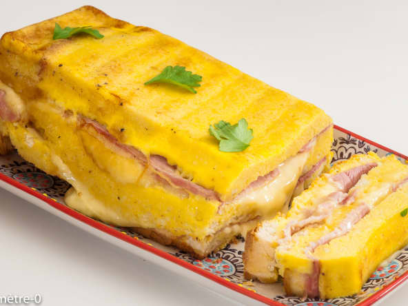 Cake croque-monsieur