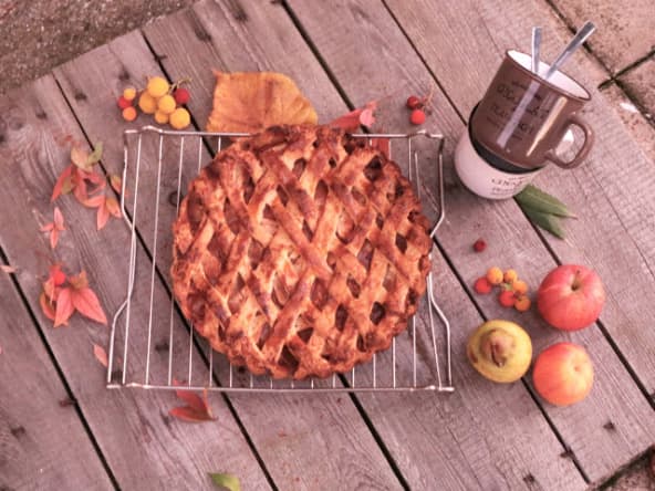 Apple pie : tarte aux pommes pour Thanksgiving