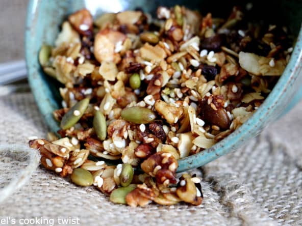 Granola salé maison