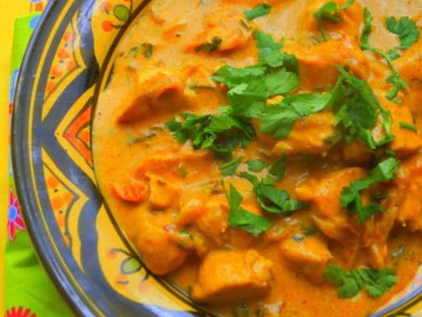 Poulet au curry indien facile