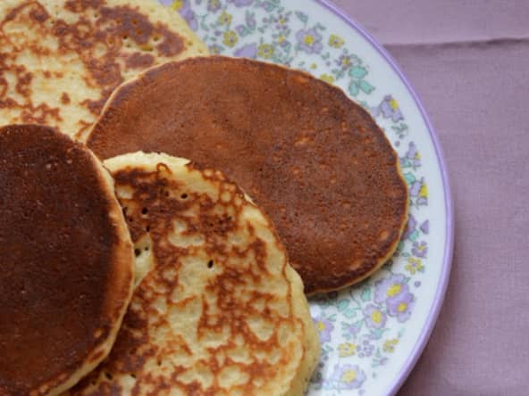 Pancakes à la noix de coco et à la farine de riz