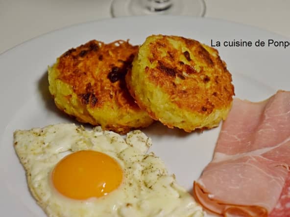 rösti ou galette de pommes de terre