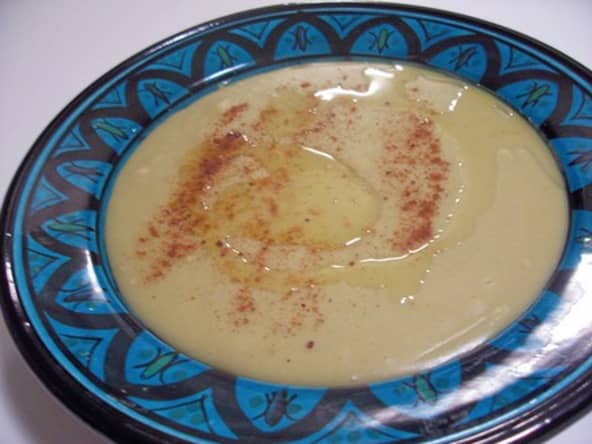 Soupe aux pois cassés "Bissara" comme au Maroc