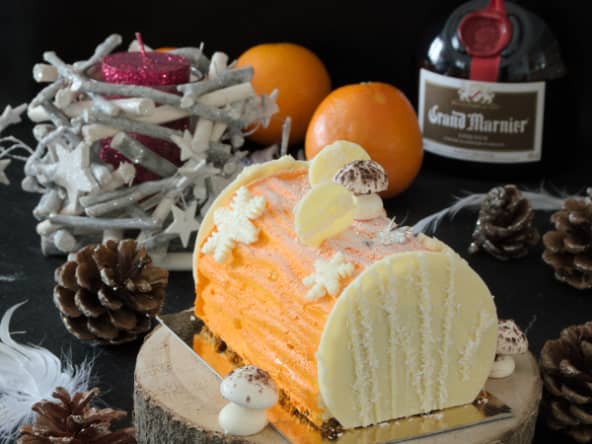 La bûche bois d'orange