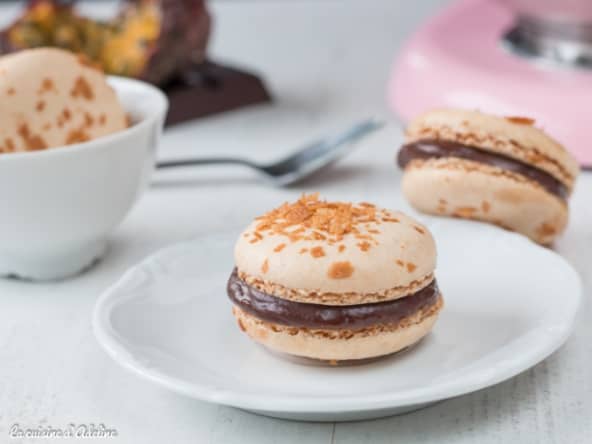 Macarons chocolat passion