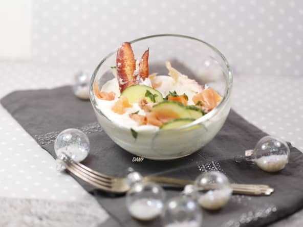 Homard à la chantilly de saumon fumé facile et rapide à préparer