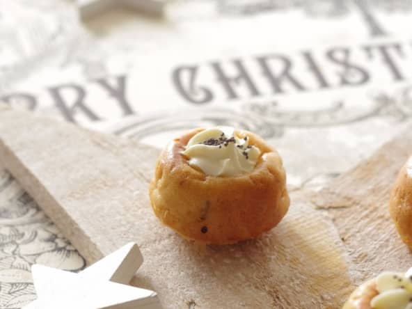 Bouchées au confit d'échalotes