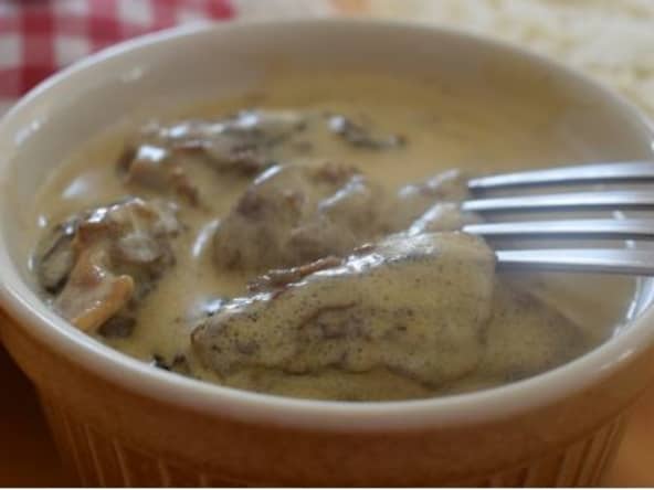 Croûte aux morilles