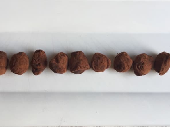 Pruneaux au chocolat