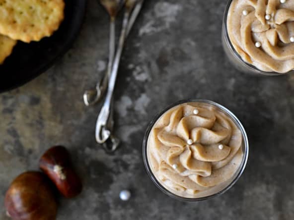 Mousse à la crème de marrons