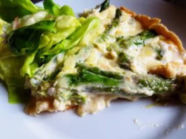 Tarte aux asperges Valaisanne