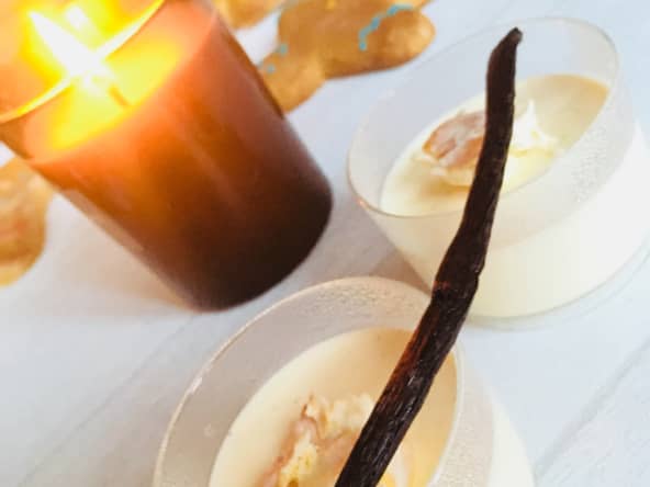 Verrines de panna cottas au haddock pour les fêtes