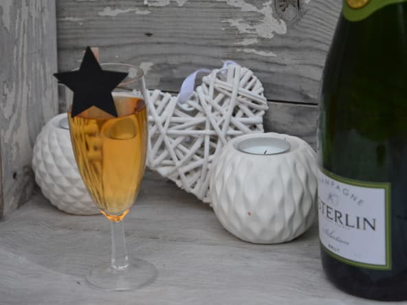 Kir royal original à la châtaigne