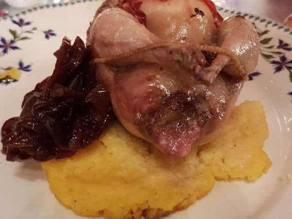 Cailles au jambon de Parme