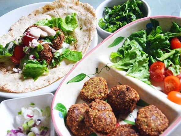 Falafels Vegan : des boulettes à base de fèves et de pois chiches