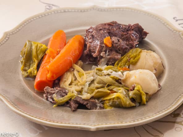Joue de boeuf en pot au feu