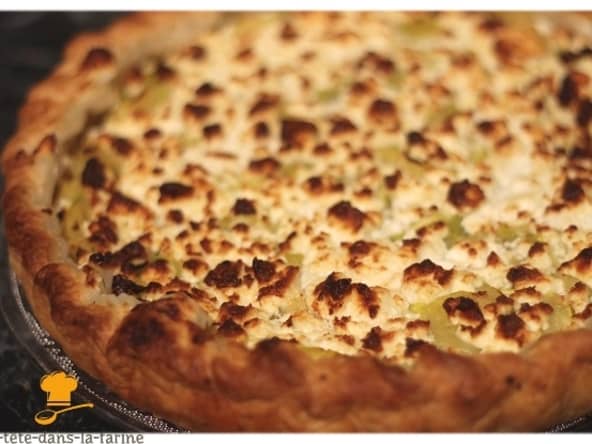 Tarte à la courgette et à la feta grecque