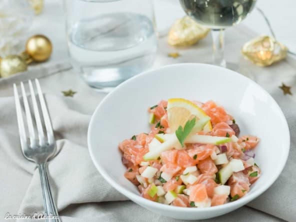 Tartare de saumon : une recette de poisson facile et fraîche