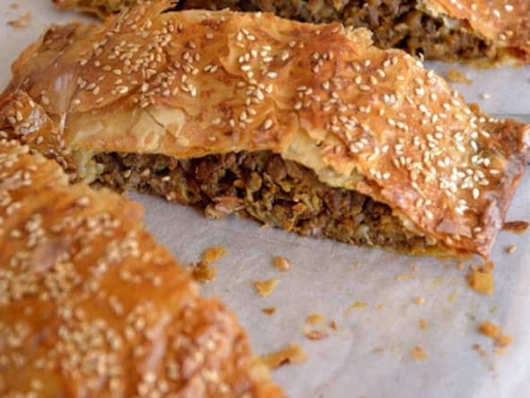 Croustillant de porc aux saveurs asiatiques : un feuilleté craquant et succulent