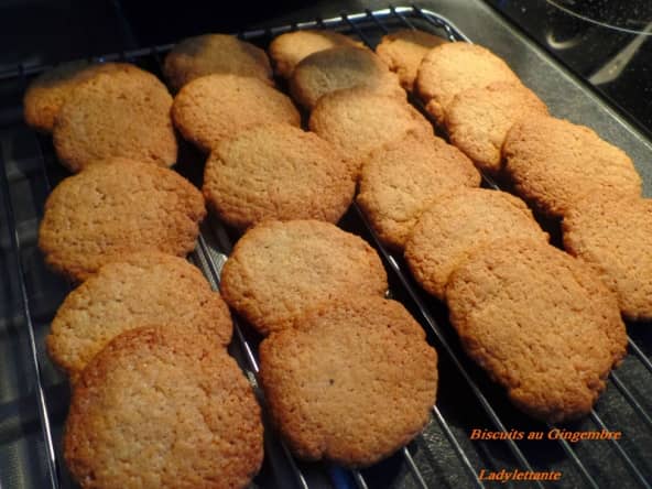 Biscuits au Gingembre pour accompagner le thé ou le café