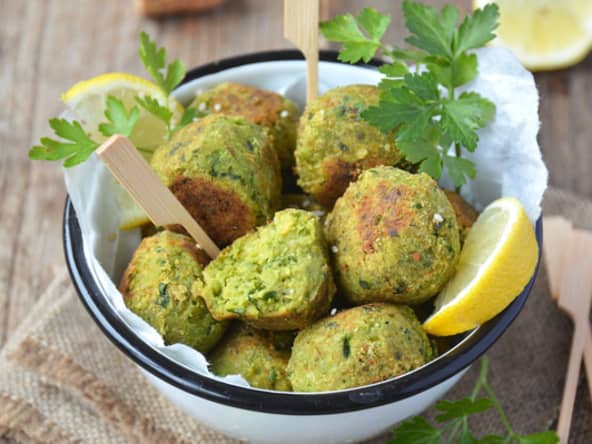 Falafels originaux au chou kale