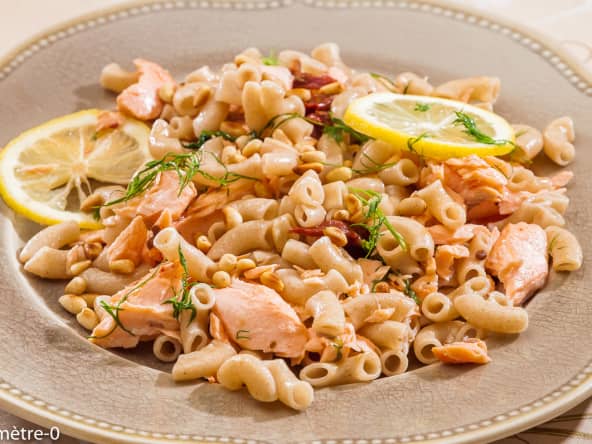 Pâtes au saumon et à l'aneth